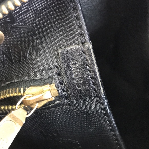 MCM  OVERSIZE TOTE SHOULDER BAG NYLON MONOGRAM BLACK - Picture 14 of 16